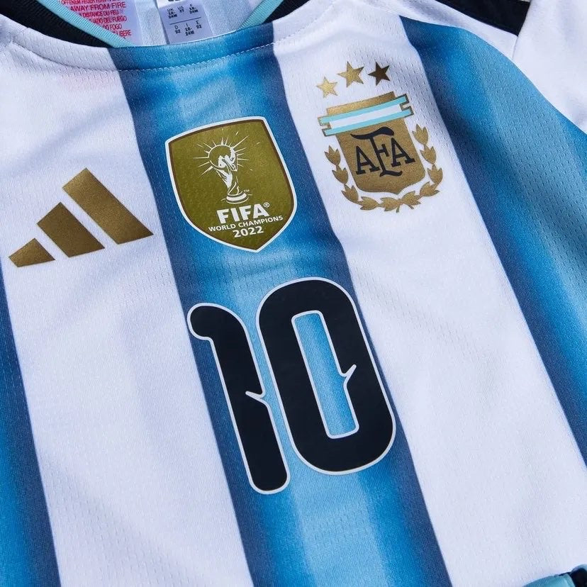 Ensemble Officiel Argentine AFA – Tenue Bébé/Enfant Adidas