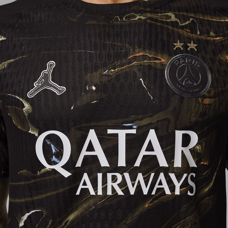 Maillot PSG Jordan Night Edition Stadium 25/26 - Flocage Champions of Europe - 26 ⭐️⭐️